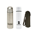 17 Oz. Thermo Go Bottle w/ Travel Case